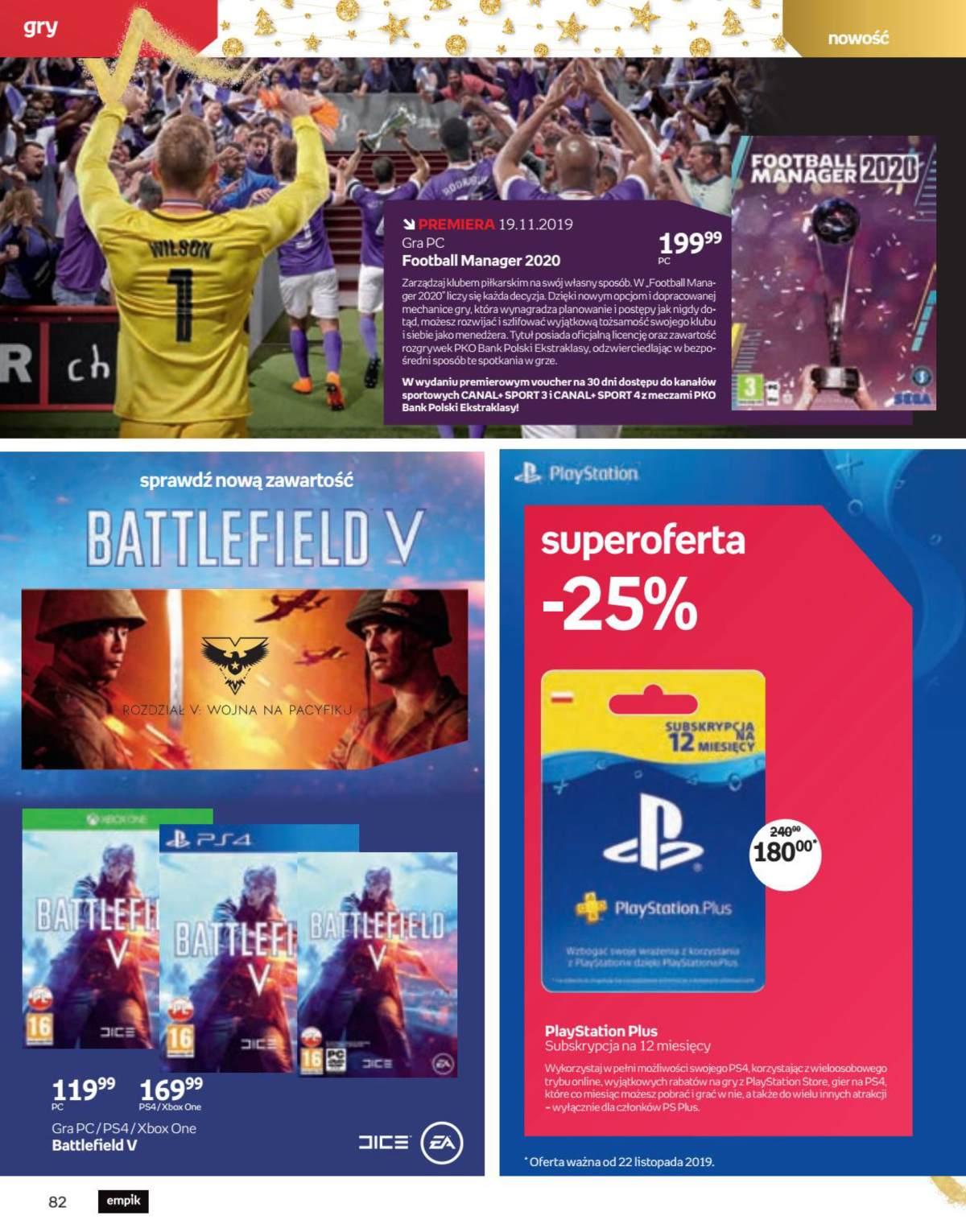 Gazetka promocyjna empik str. 82