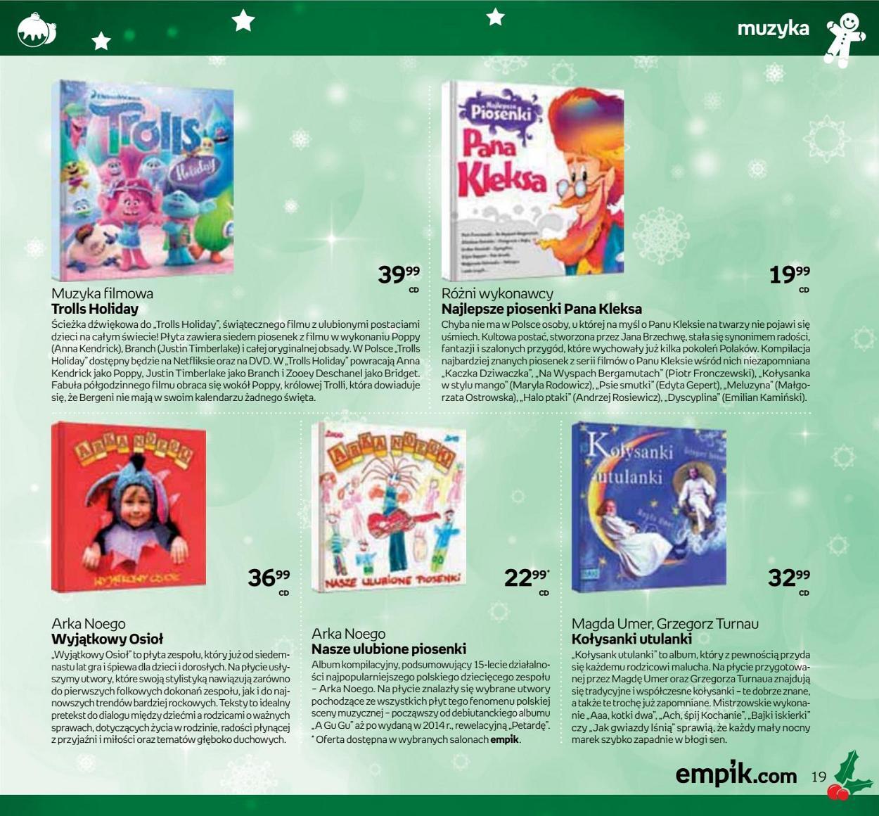 Gazetka promocyjna empik str. 19
