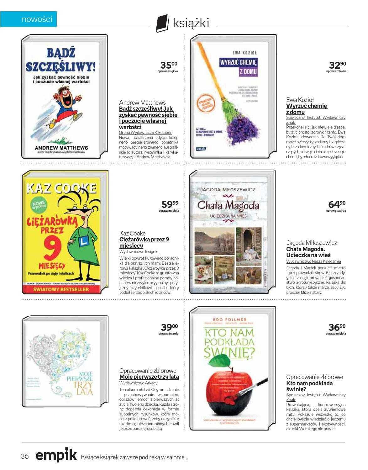 Gazetka promocyjna empik str. 36