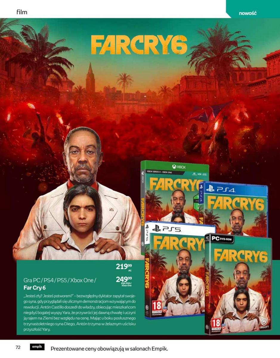 Gazetka promocyjna empik str. 72