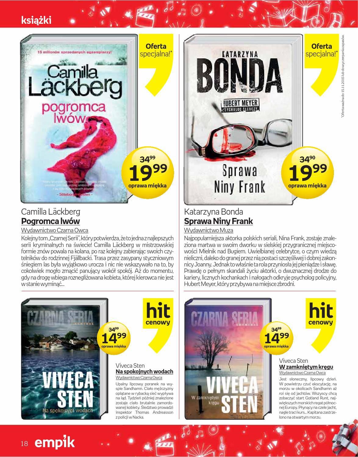 Gazetka promocyjna empik str. 18