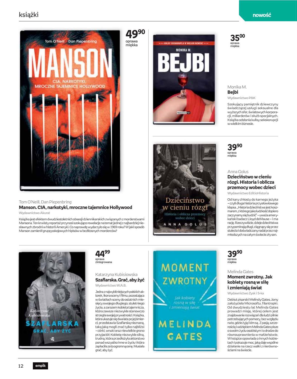 Gazetka promocyjna empik str. 12