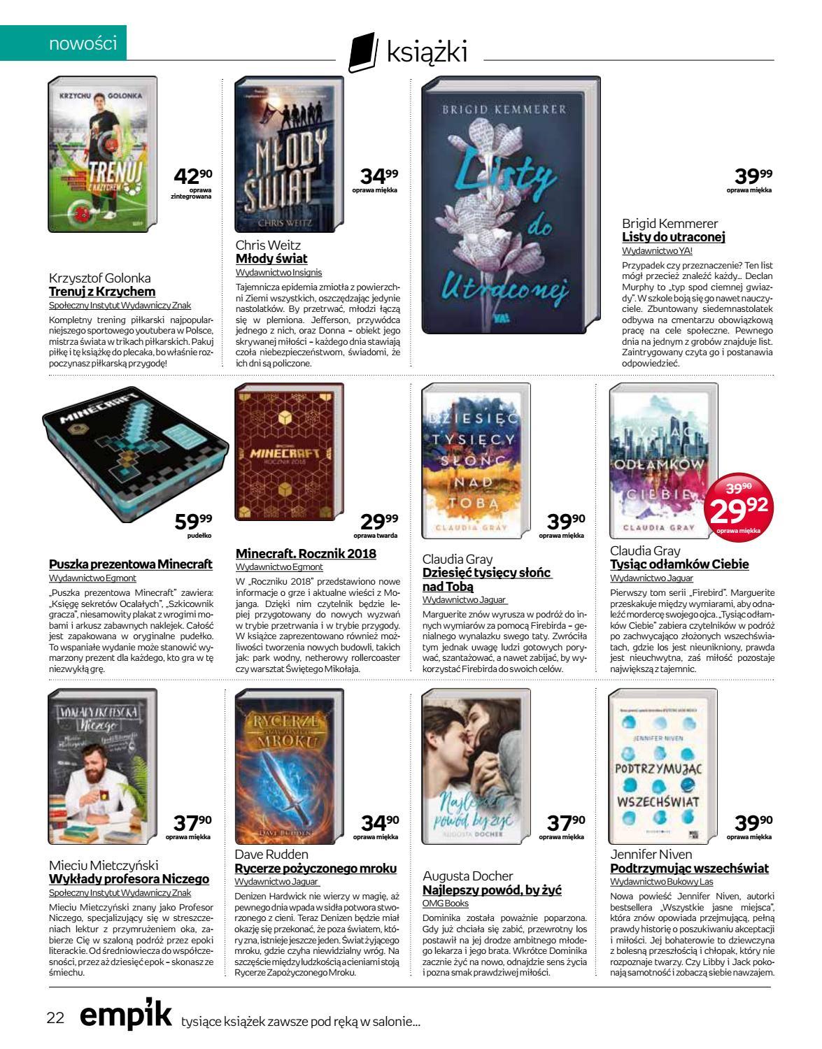 Gazetka promocyjna empik str. 22