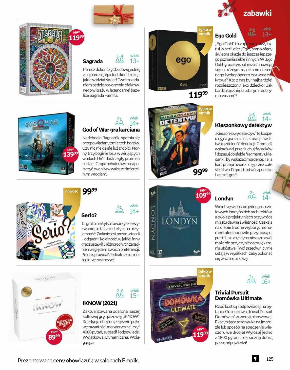 Gazetka promocyjna empik str. 127