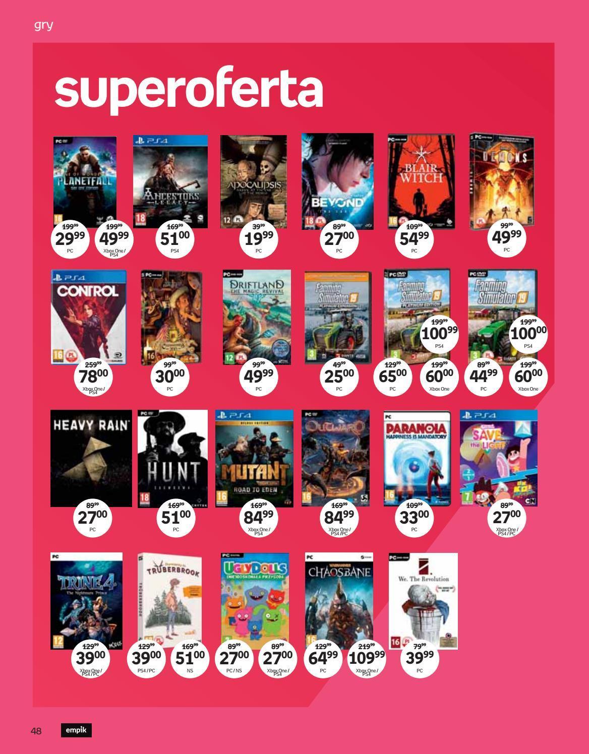 Gazetka promocyjna empik str. 48