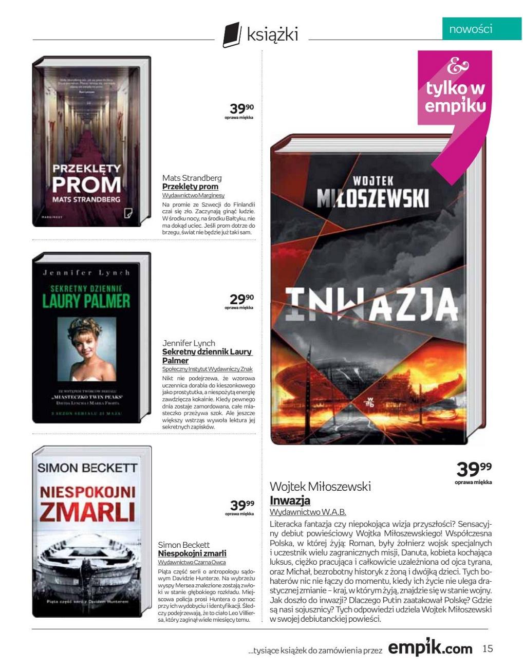 Gazetka promocyjna empik str. 15