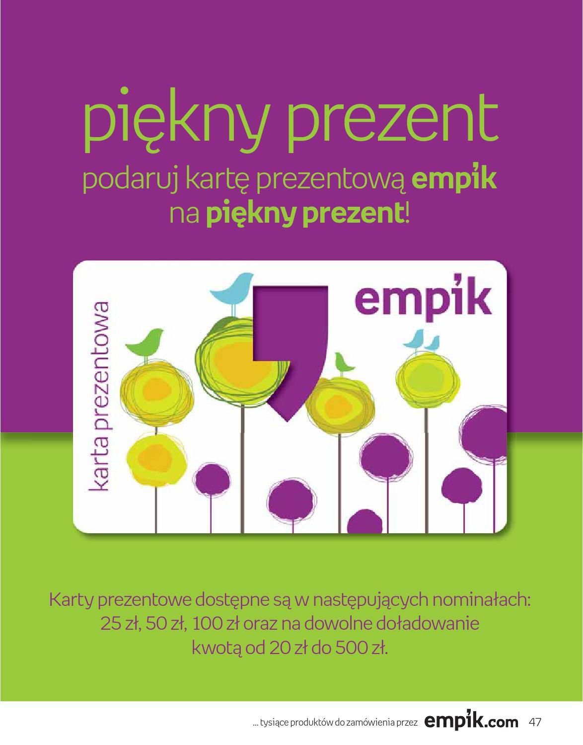 Gazetka promocyjna empik str. 47