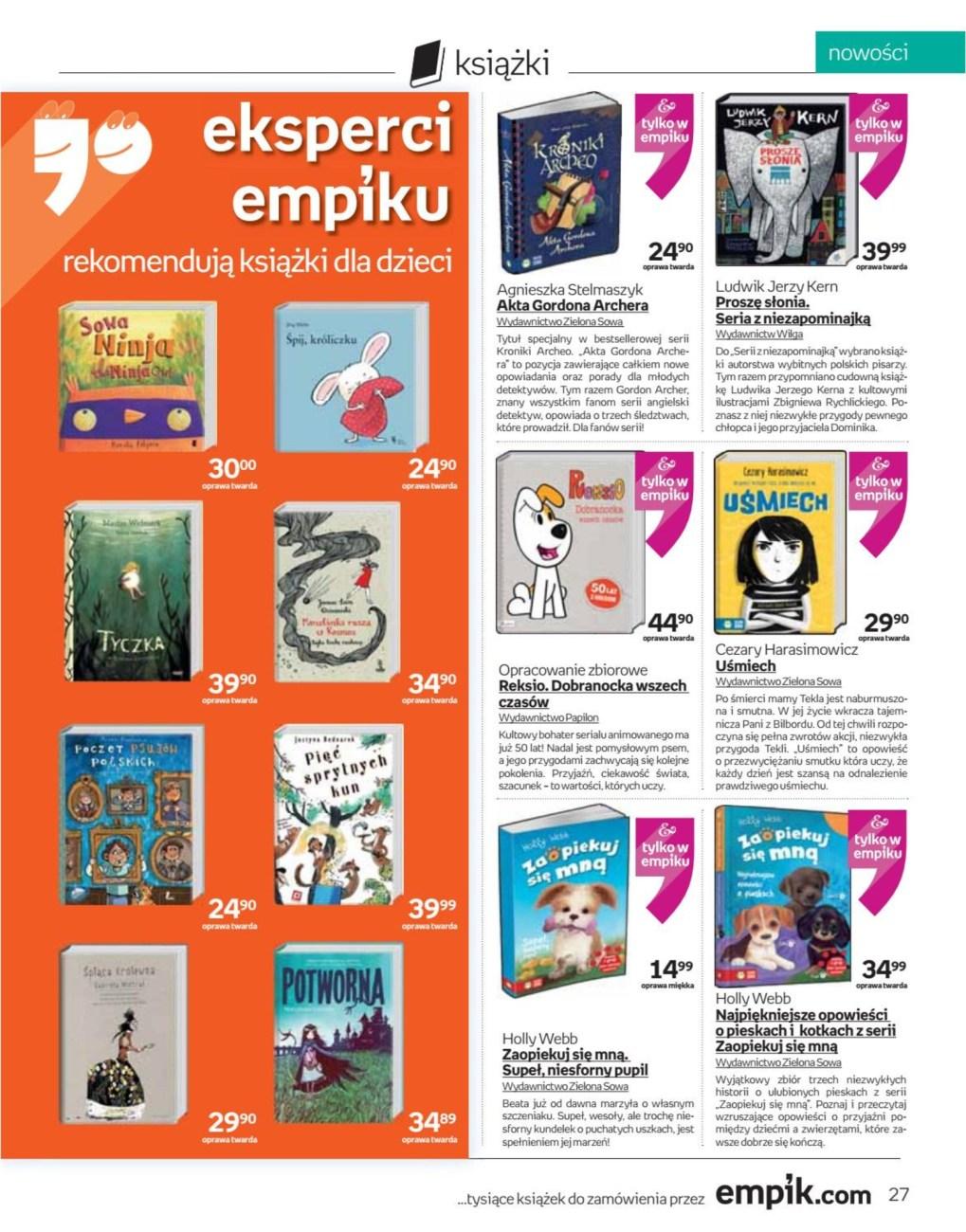 Gazetka promocyjna empik str. 27