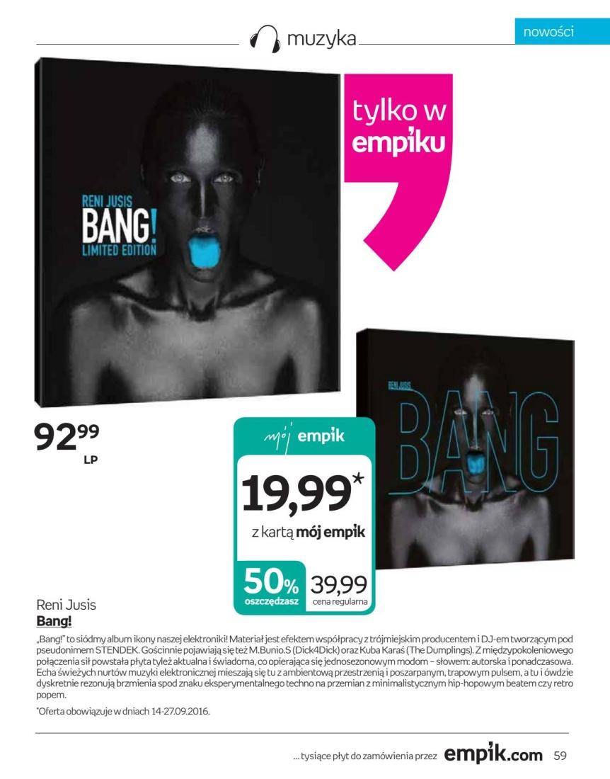 Gazetka promocyjna empik str. 59