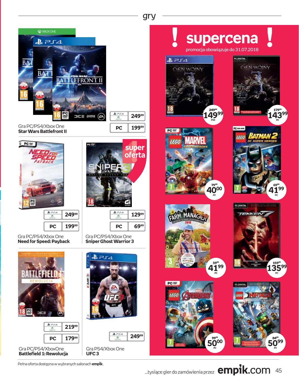 Gazetka promocyjna empik str. 45