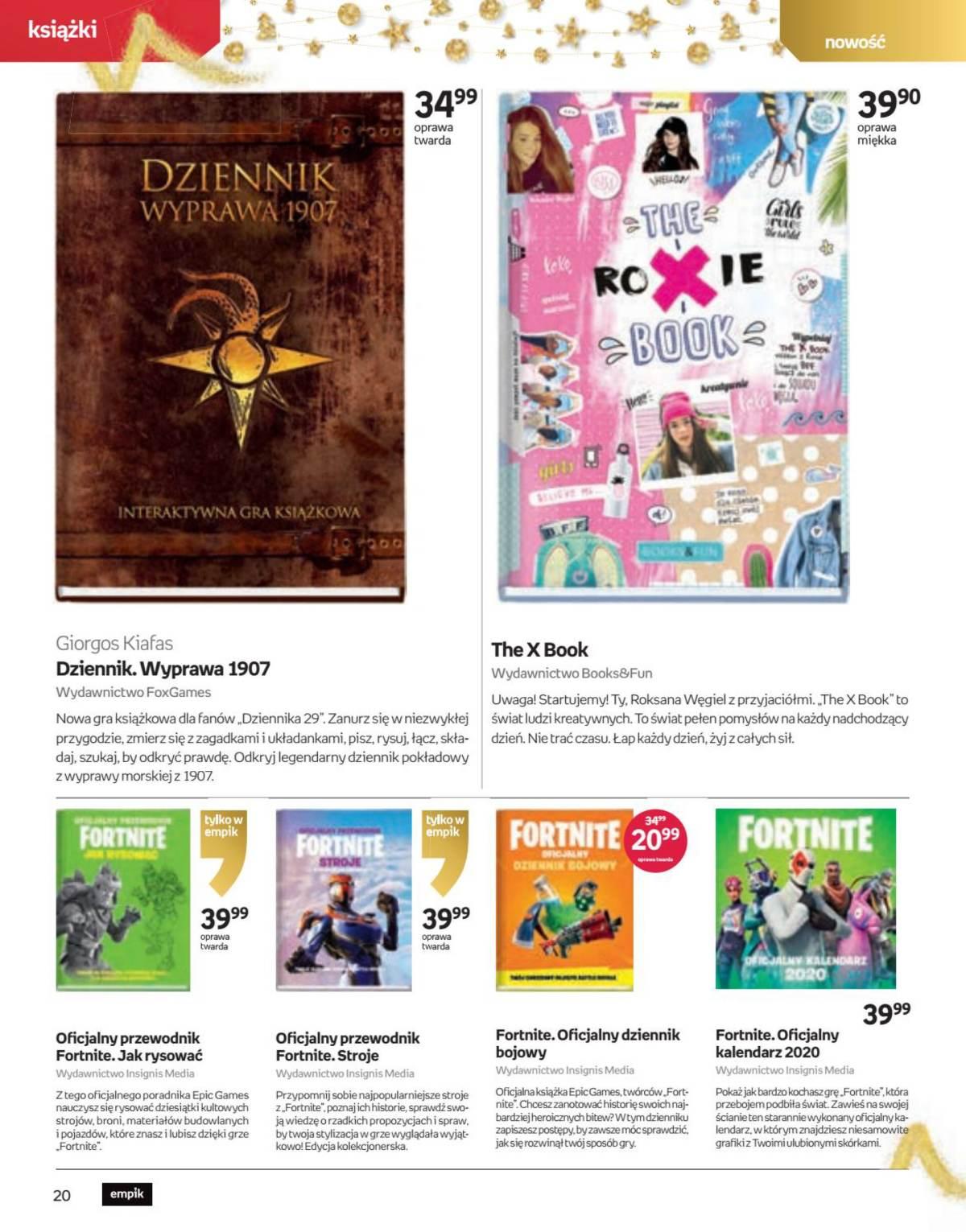 Gazetka promocyjna empik str. 20
