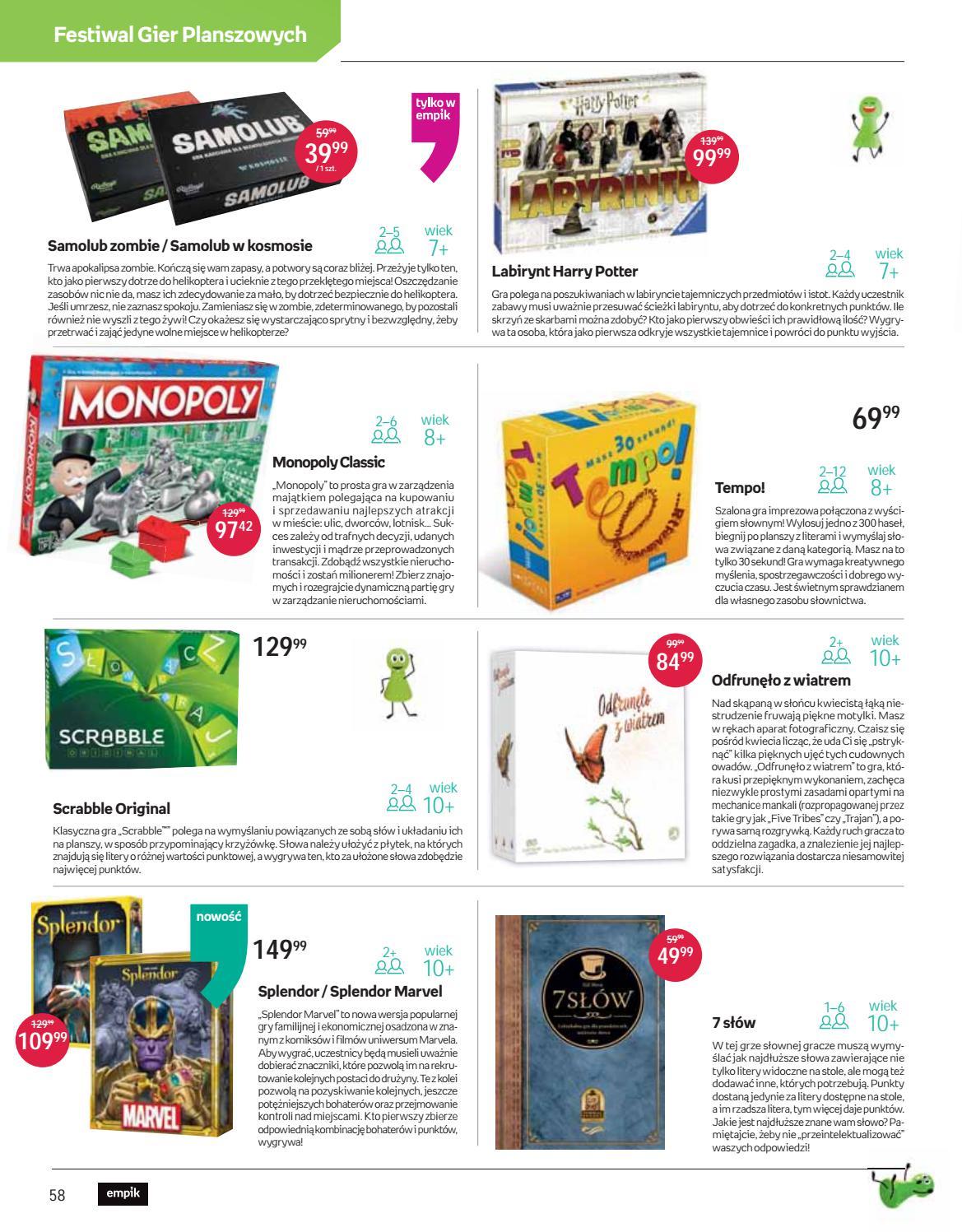 Gazetka promocyjna empik str. 58