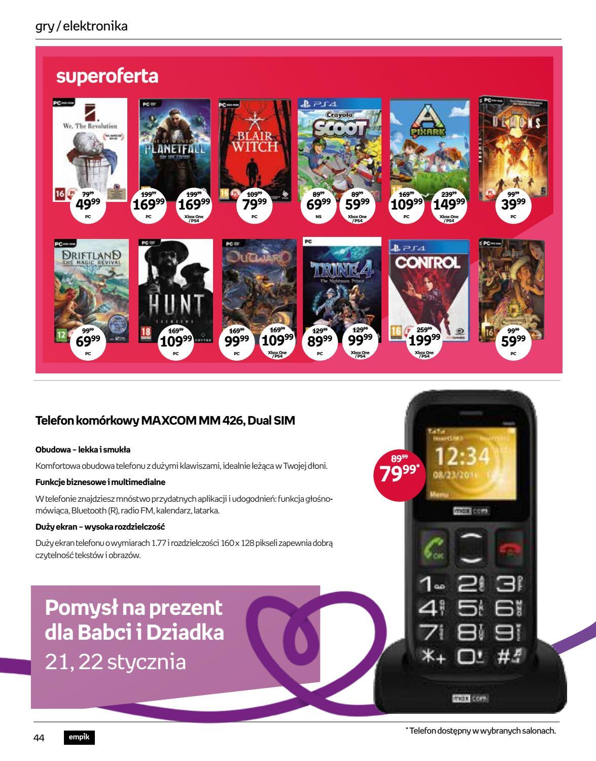 Gazetka promocyjna empik str. 44