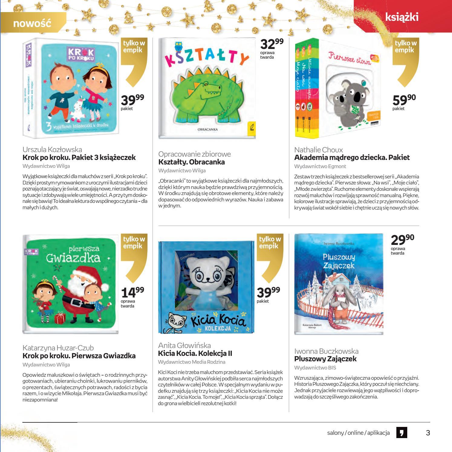 Gazetka promocyjna empik str. 3
