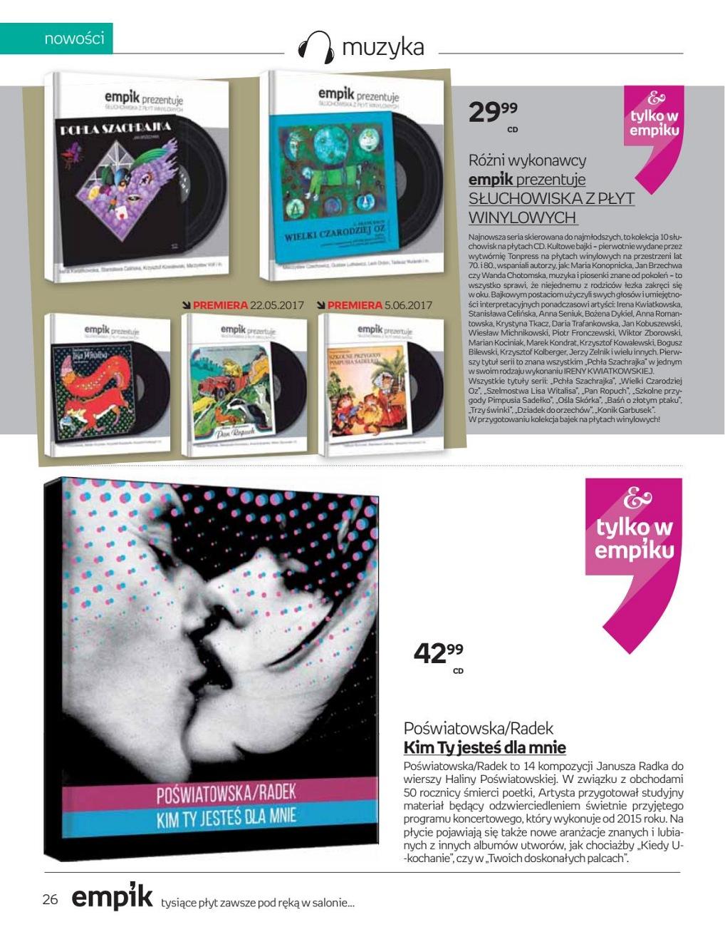 Gazetka promocyjna empik str. 26
