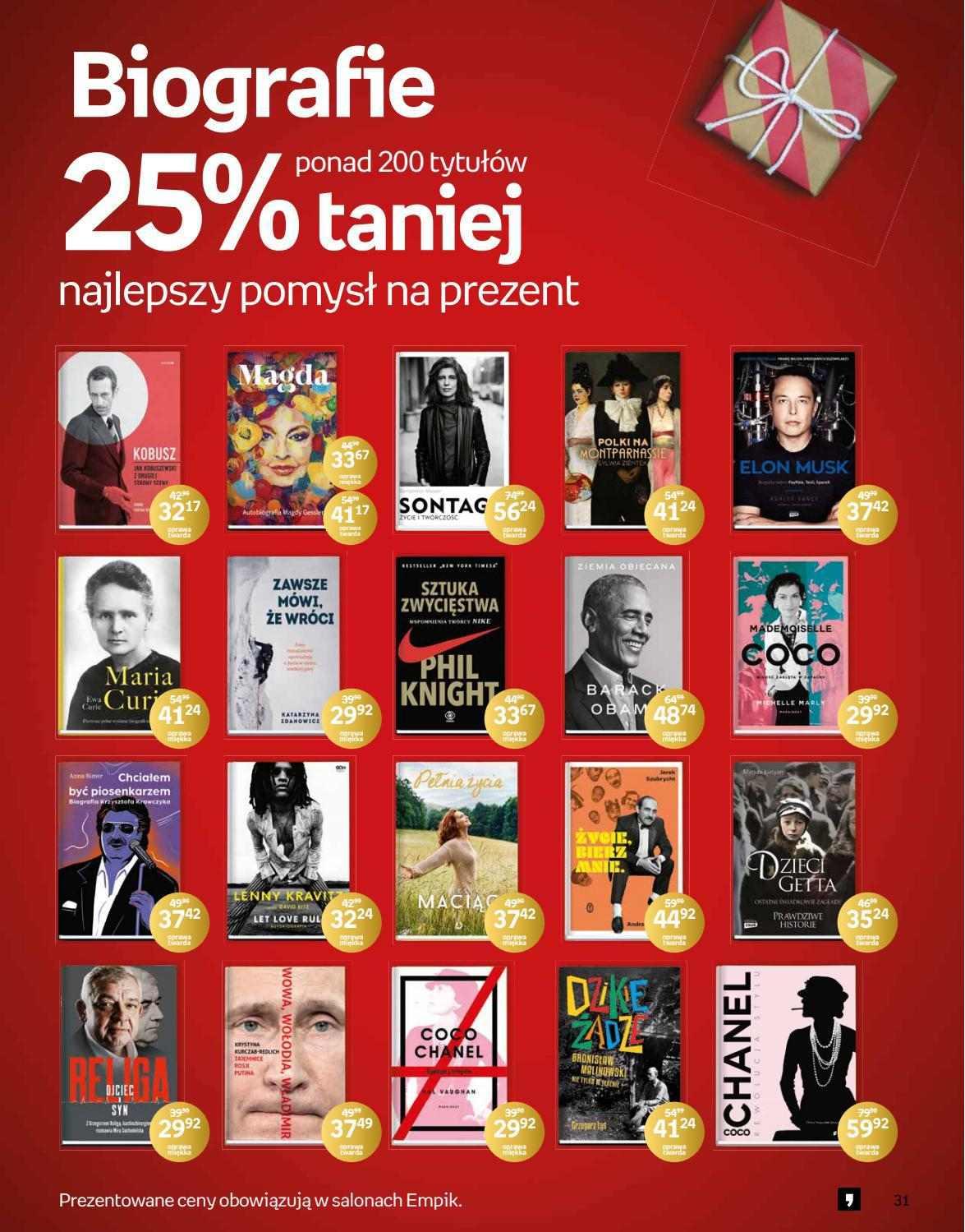 Gazetka promocyjna empik str. 33