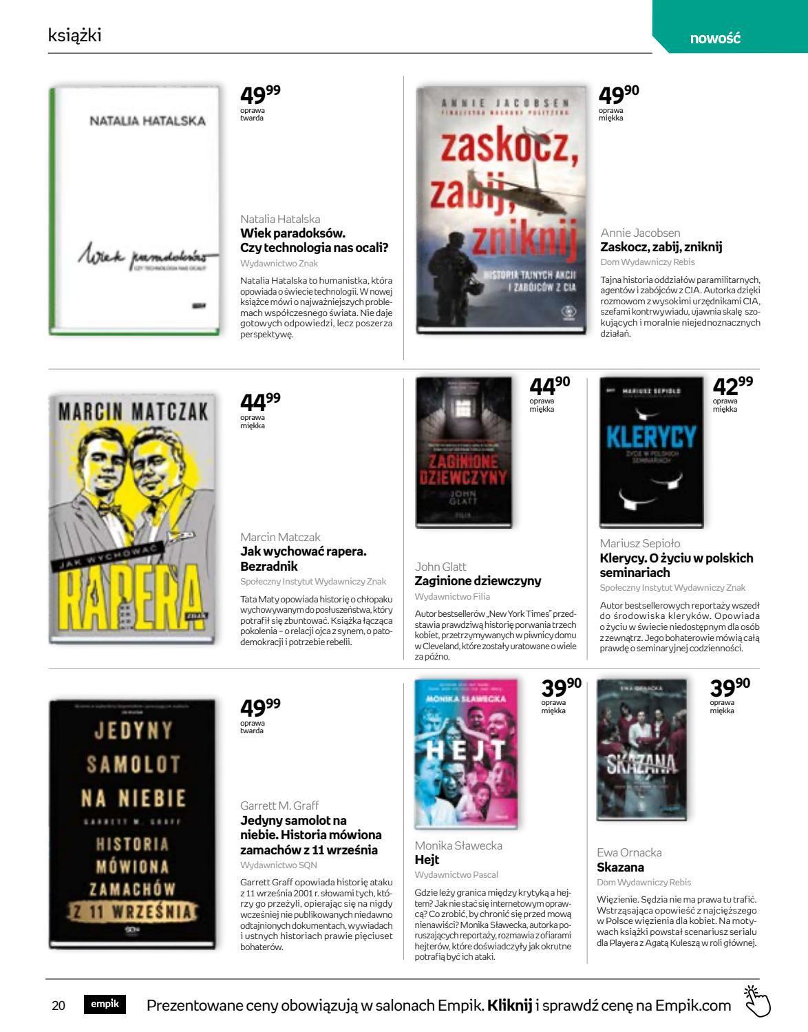 Gazetka promocyjna empik str. 20