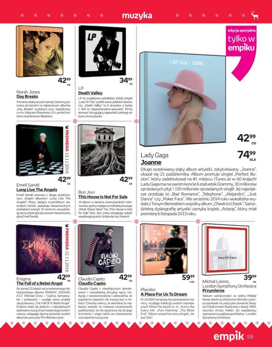 Gazetka promocyjna empik str. 59
