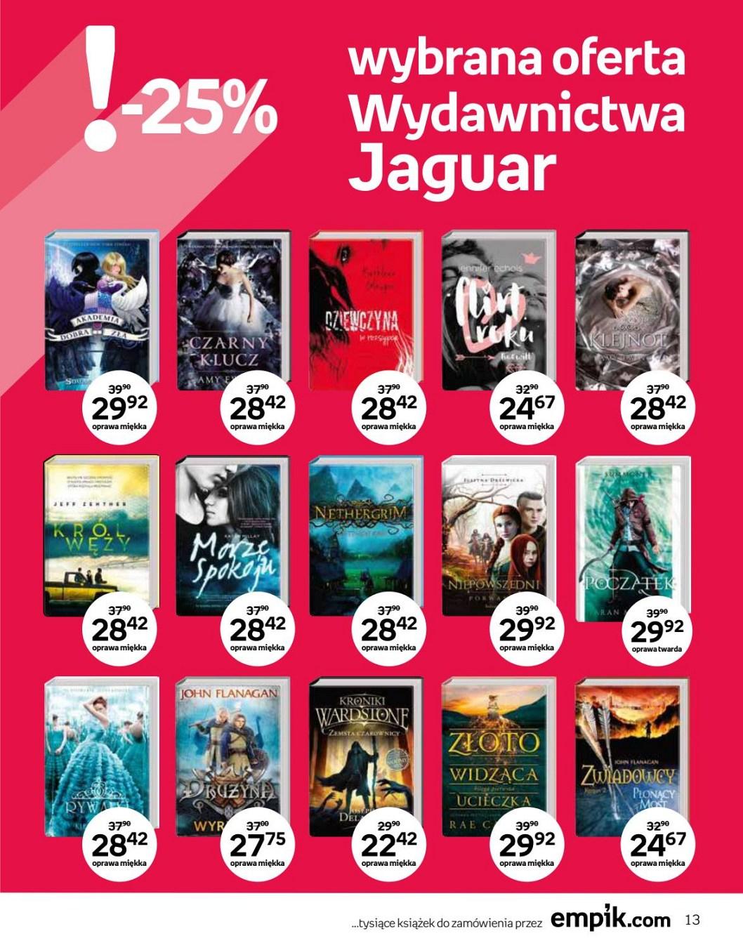 Gazetka promocyjna empik str. 13