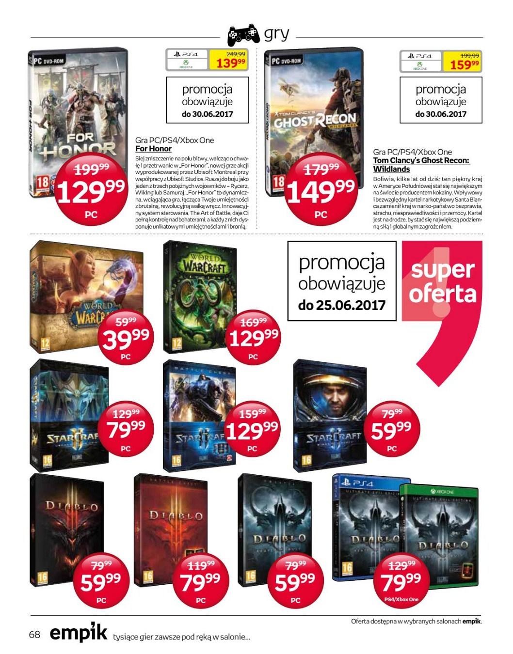 Gazetka promocyjna empik str. 68