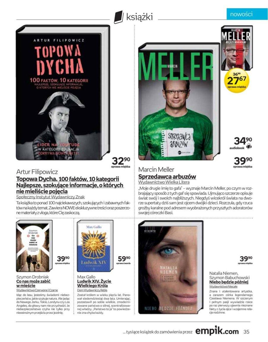 Gazetka promocyjna empik str. 35
