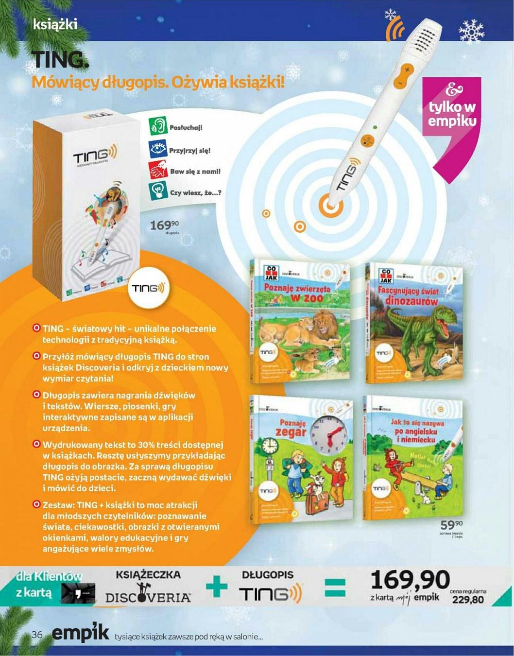 Gazetka promocyjna empik str. 36