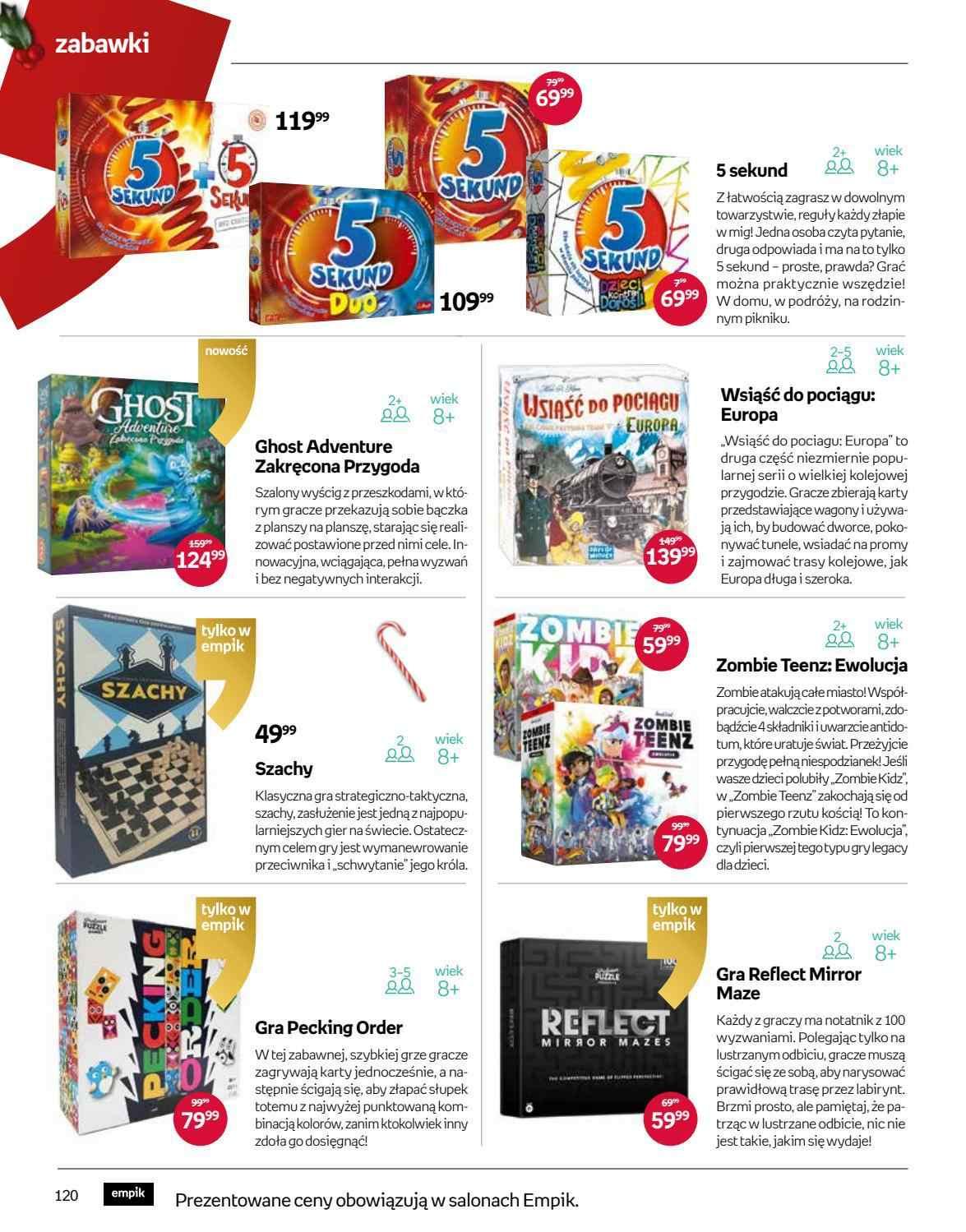 Gazetka promocyjna empik str. 122