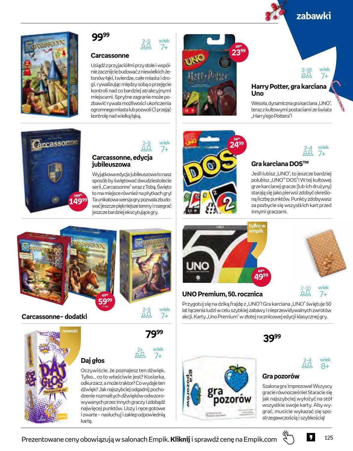 Gazetka promocyjna empik str. 125