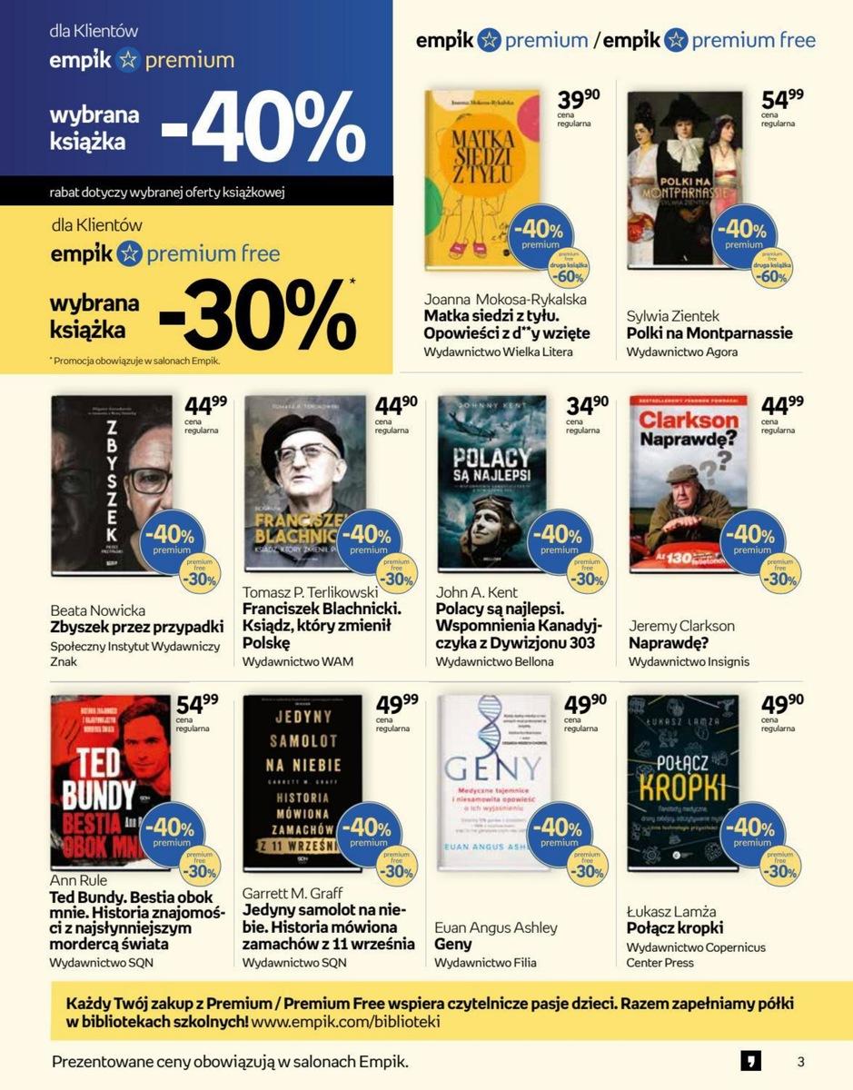 Gazetka promocyjna empik str. 3