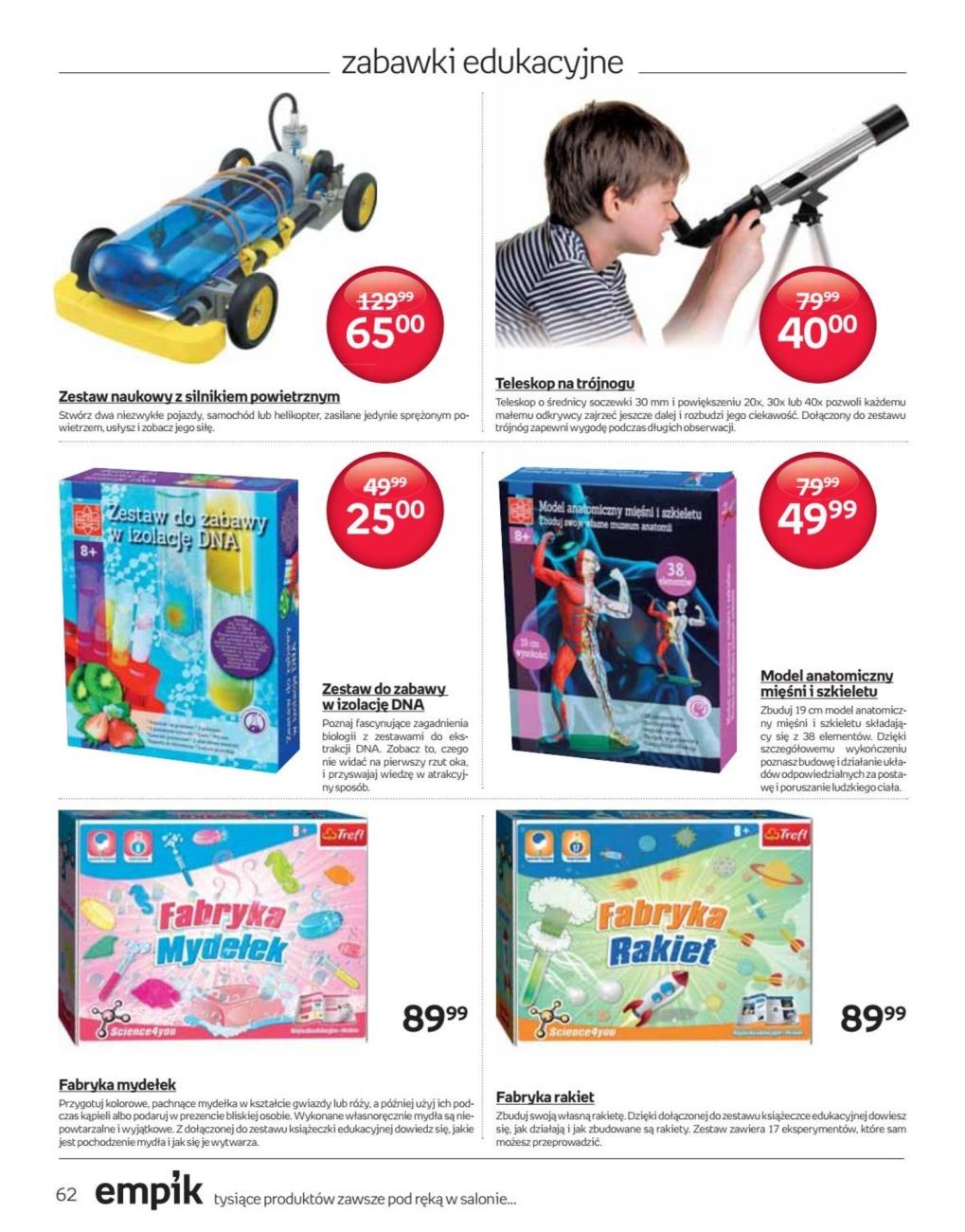 Gazetka promocyjna empik str. 62