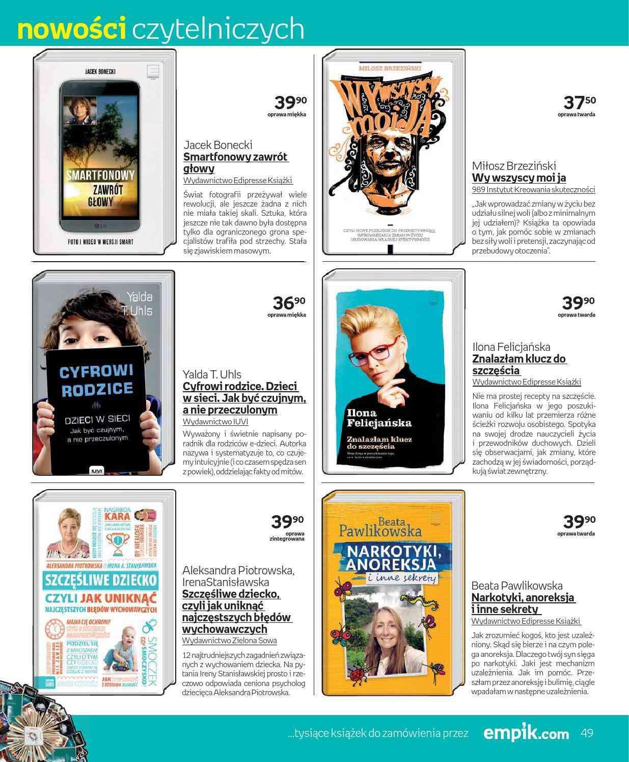 Gazetka promocyjna empik str. 49