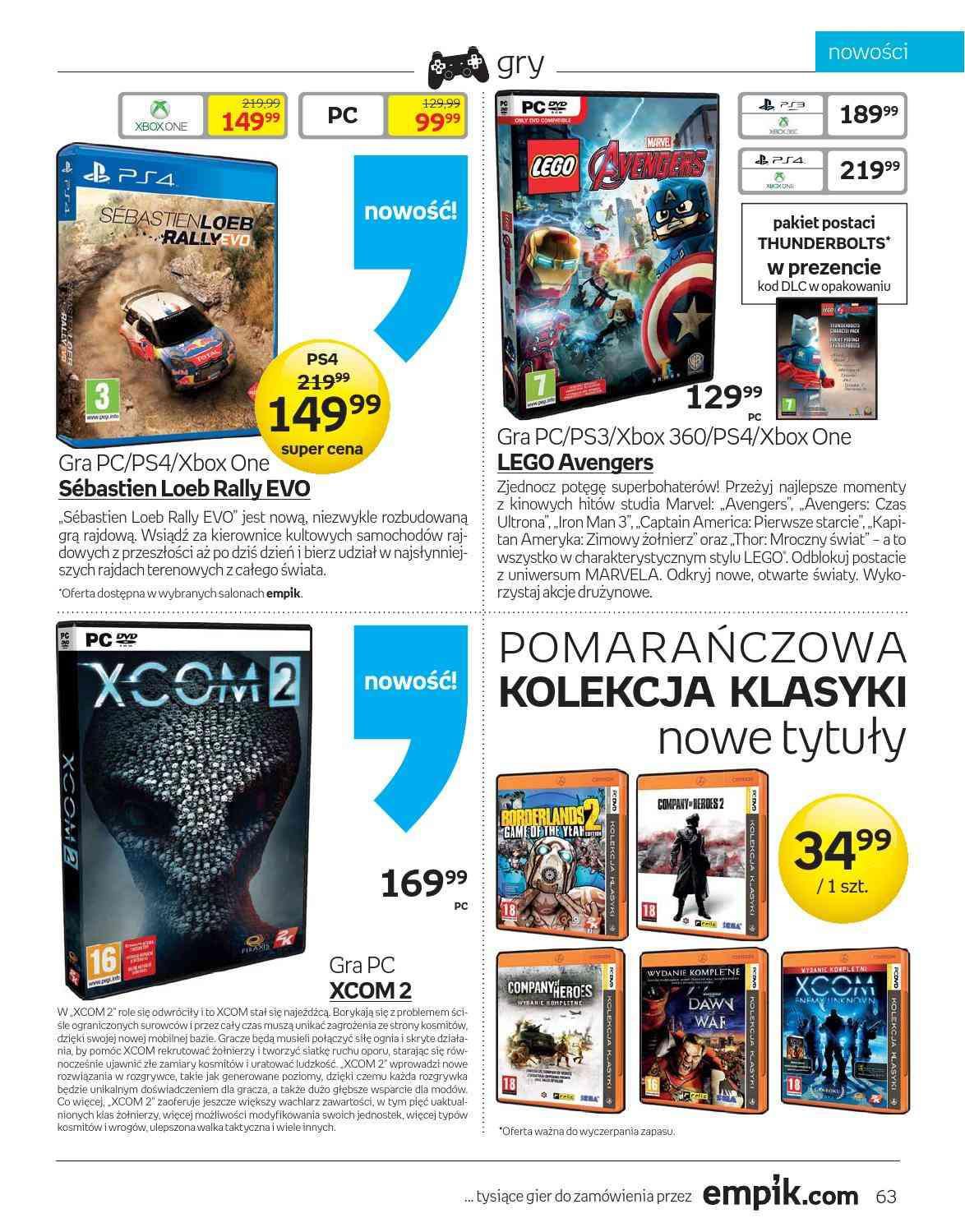 Gazetka promocyjna empik str. 63