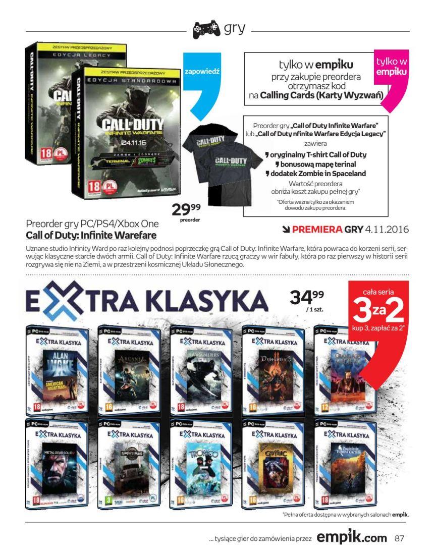 Gazetka promocyjna empik str. 87