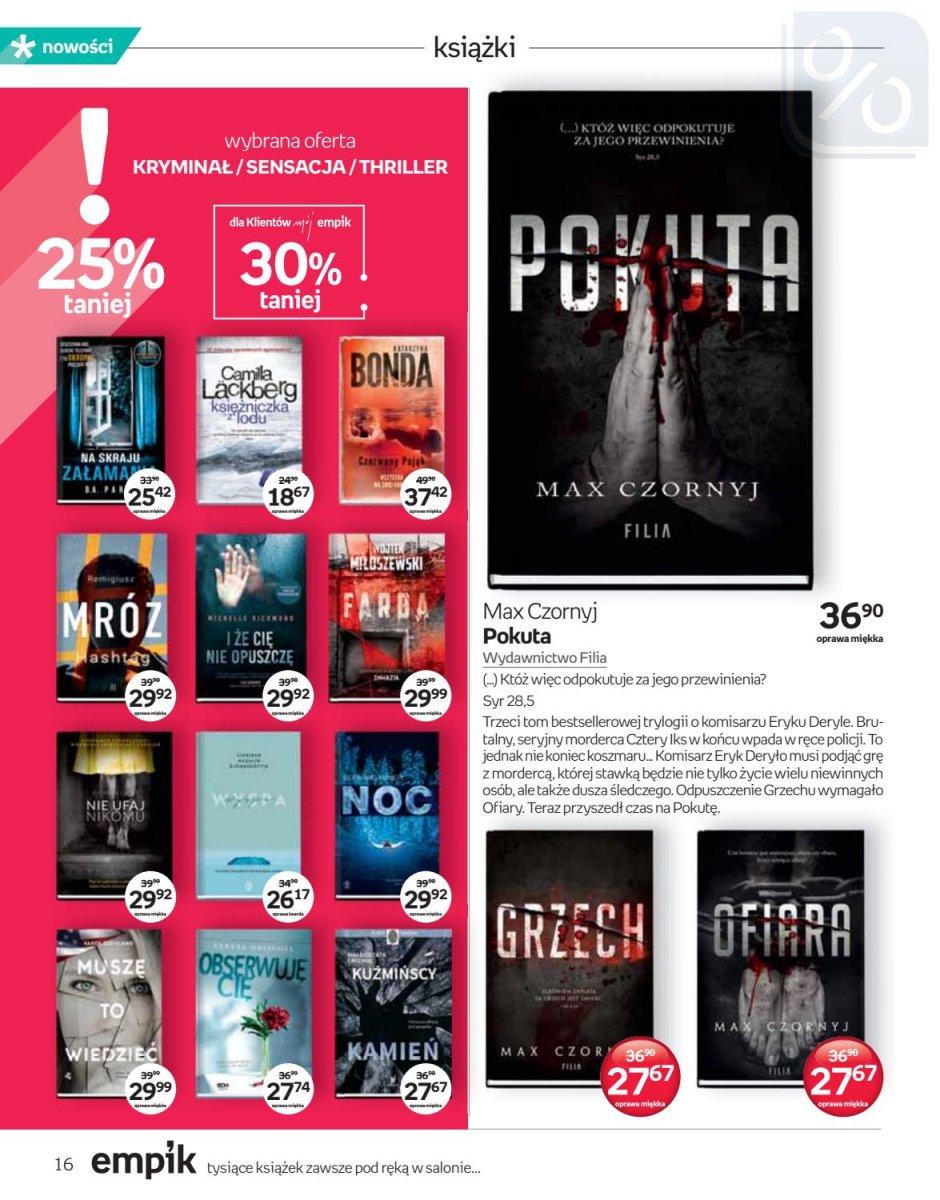 Gazetka promocyjna empik str. 16