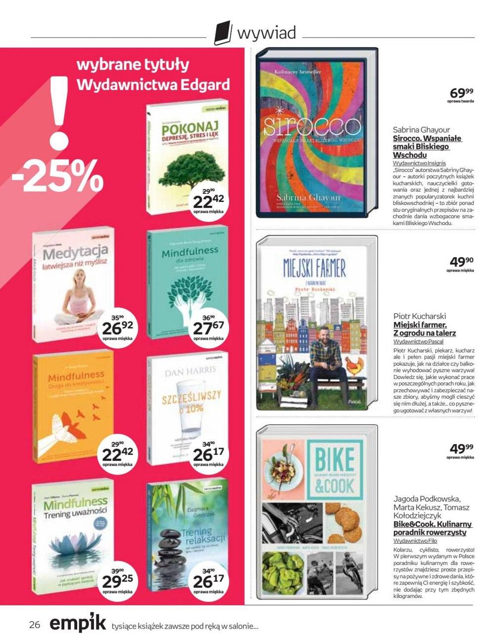 Gazetka promocyjna empik str. 26