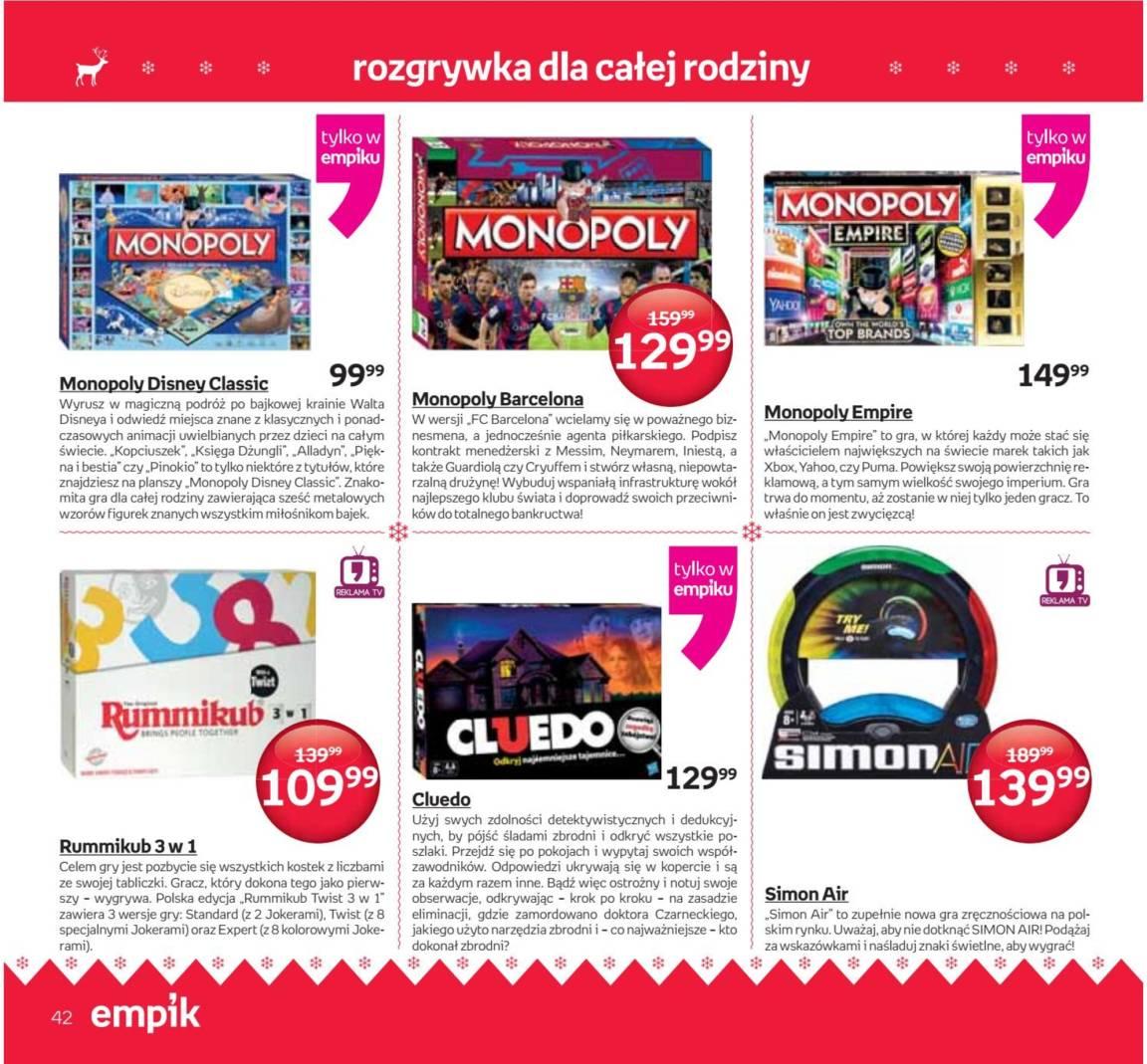Gazetka promocyjna empik str. 42