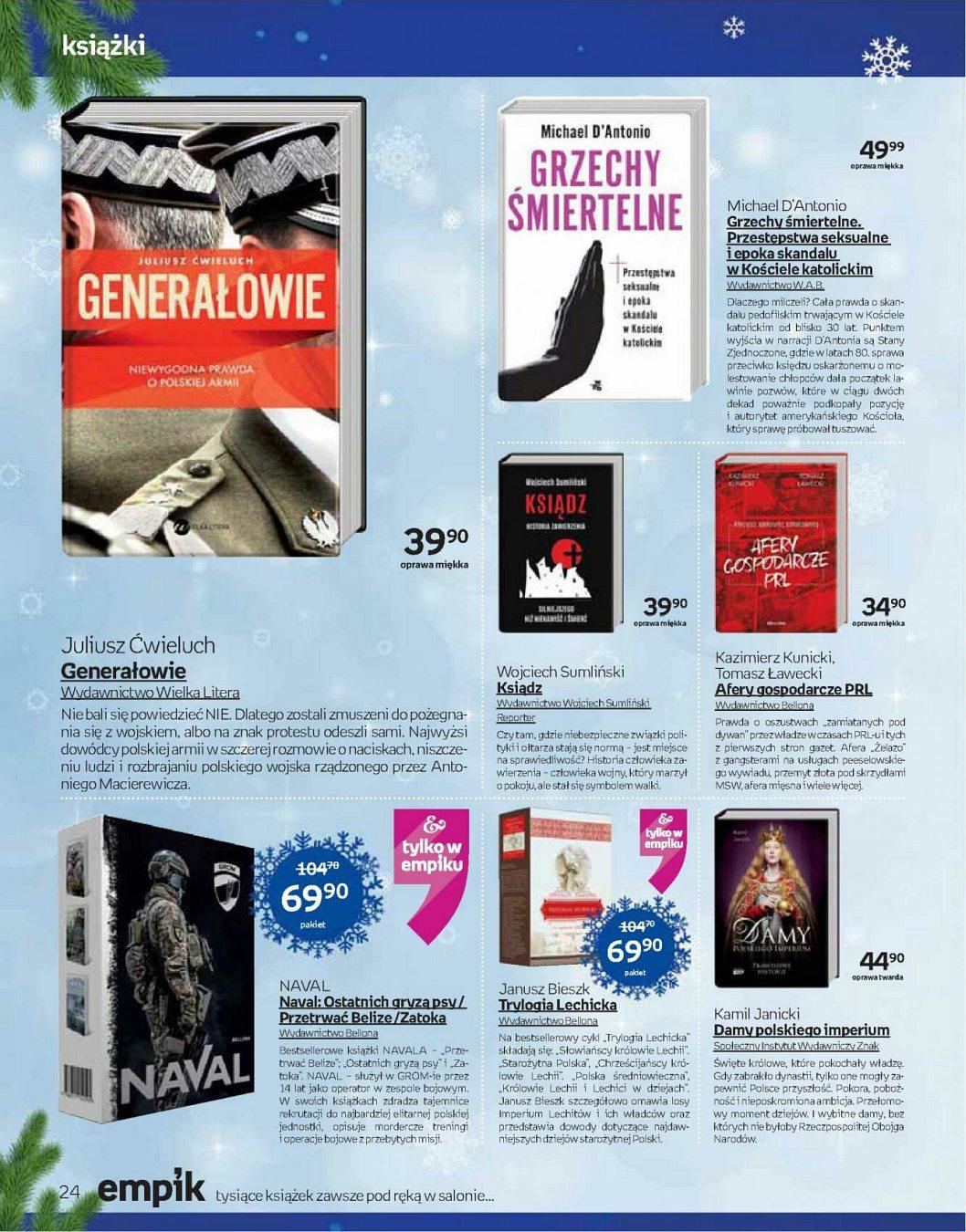 Gazetka promocyjna empik str. 24