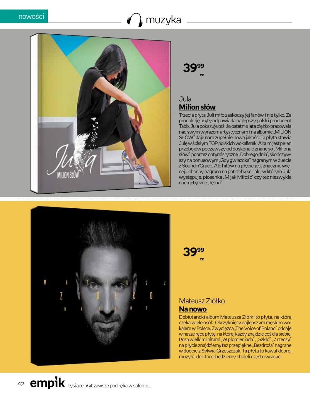 Gazetka promocyjna empik str. 42