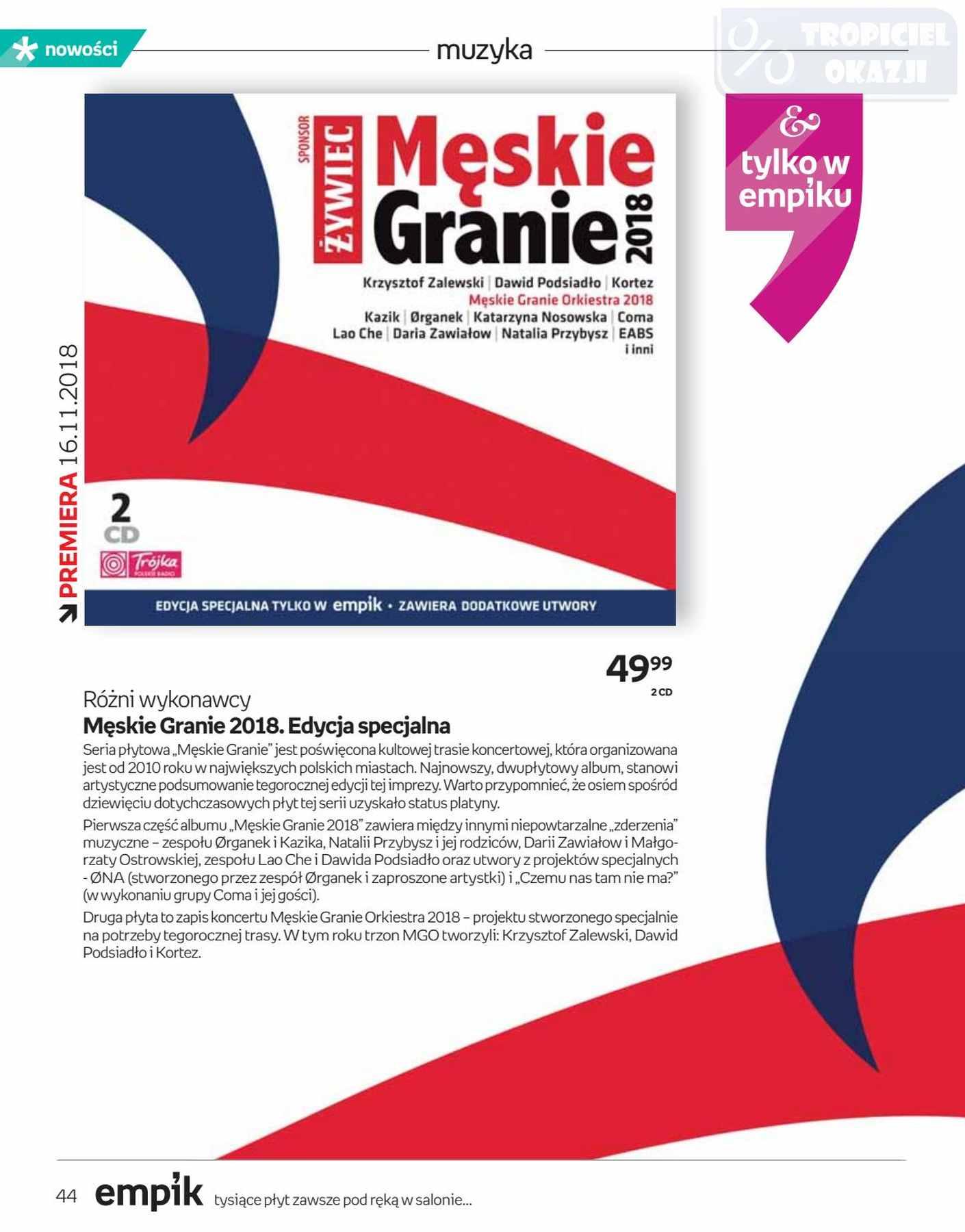 Gazetka promocyjna empik str. 44