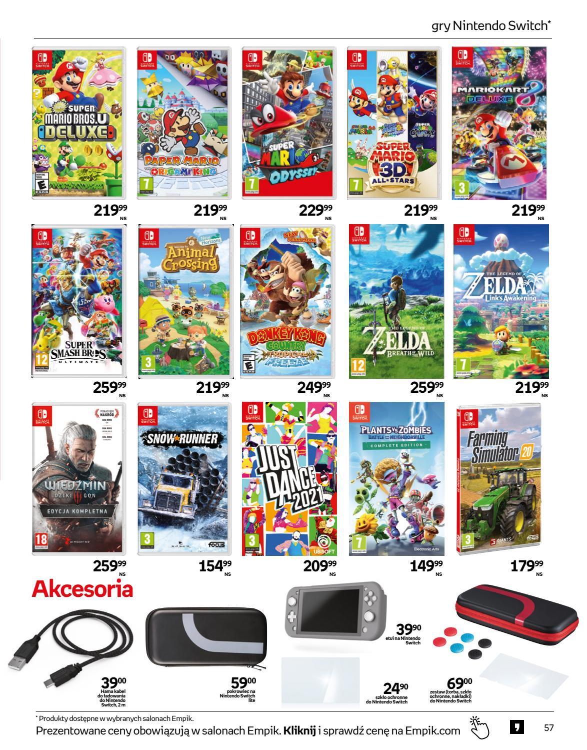 Gazetka promocyjna empik str. 57