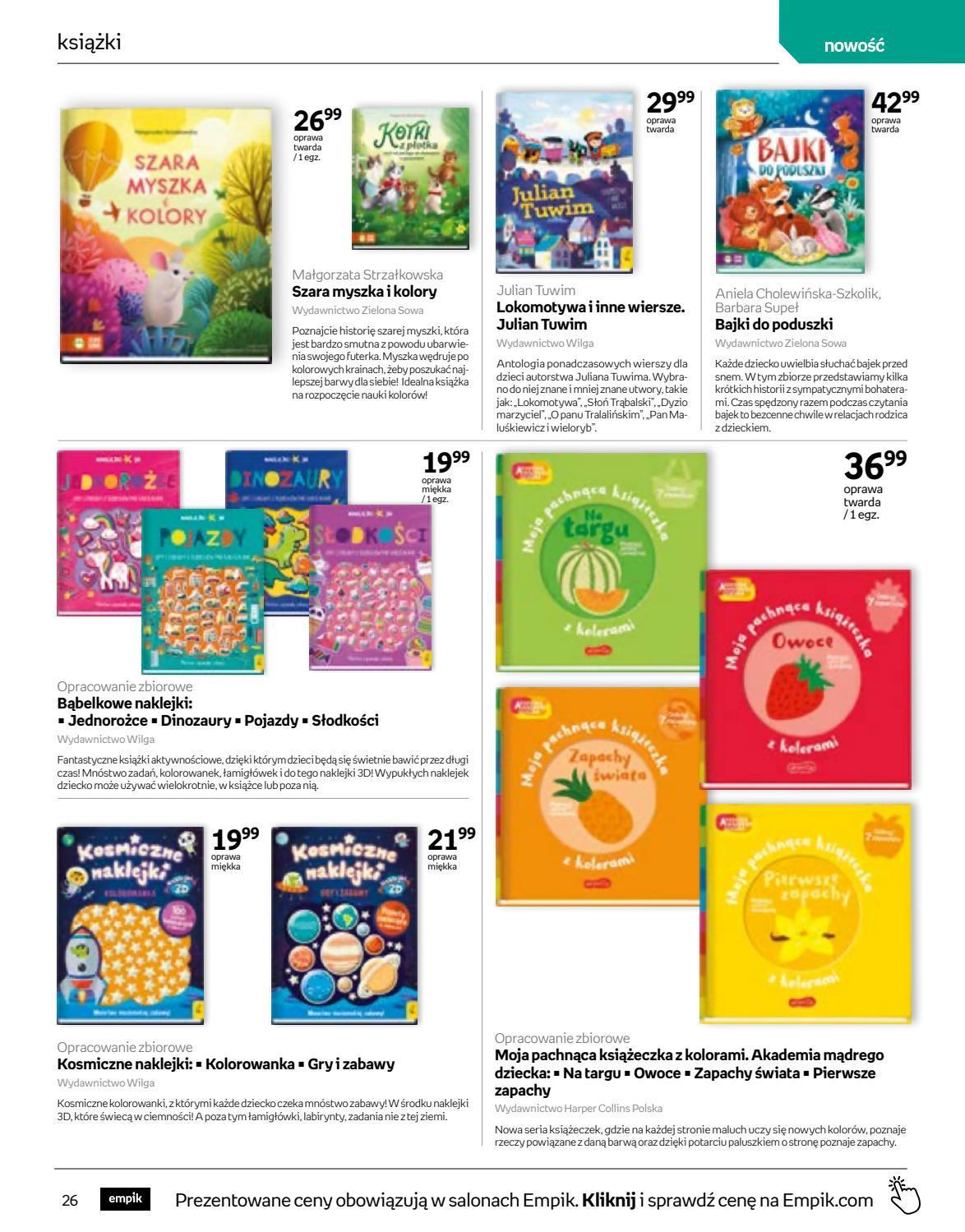 Gazetka promocyjna empik str. 26