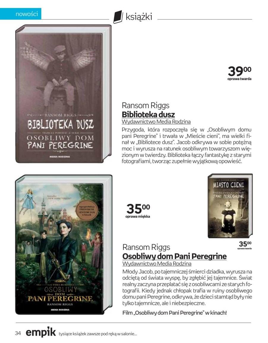 Gazetka promocyjna empik str. 34