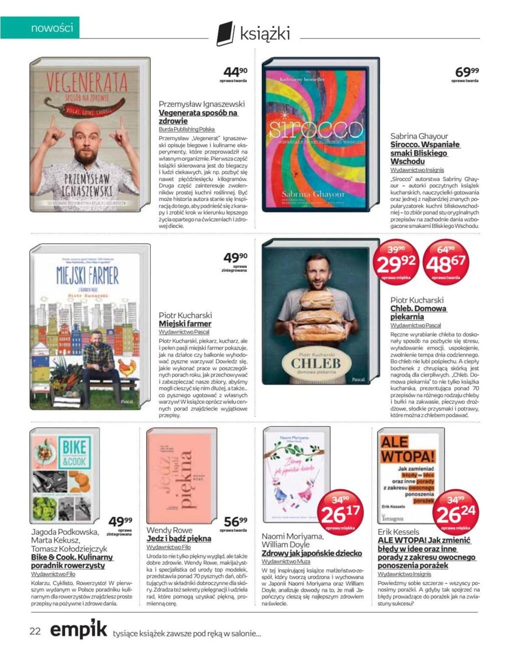Gazetka promocyjna empik str. 22