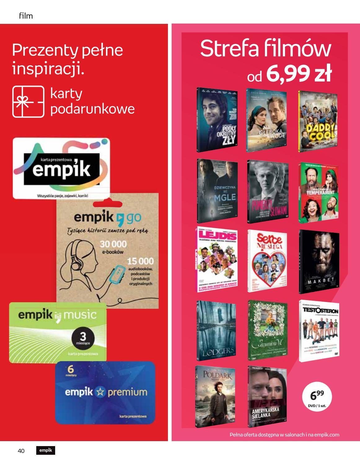 Gazetka promocyjna empik str. 40