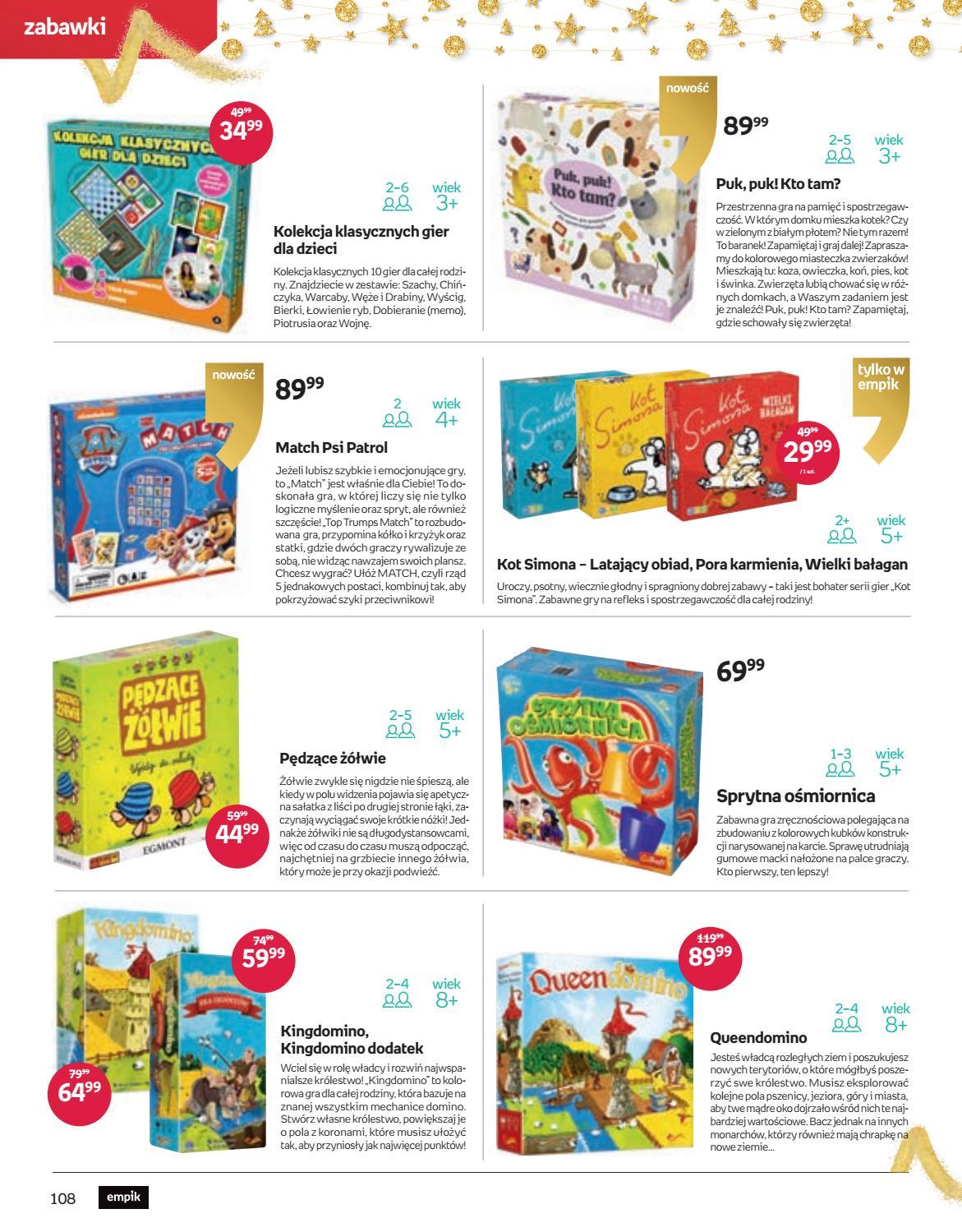 Gazetka promocyjna empik str. 108