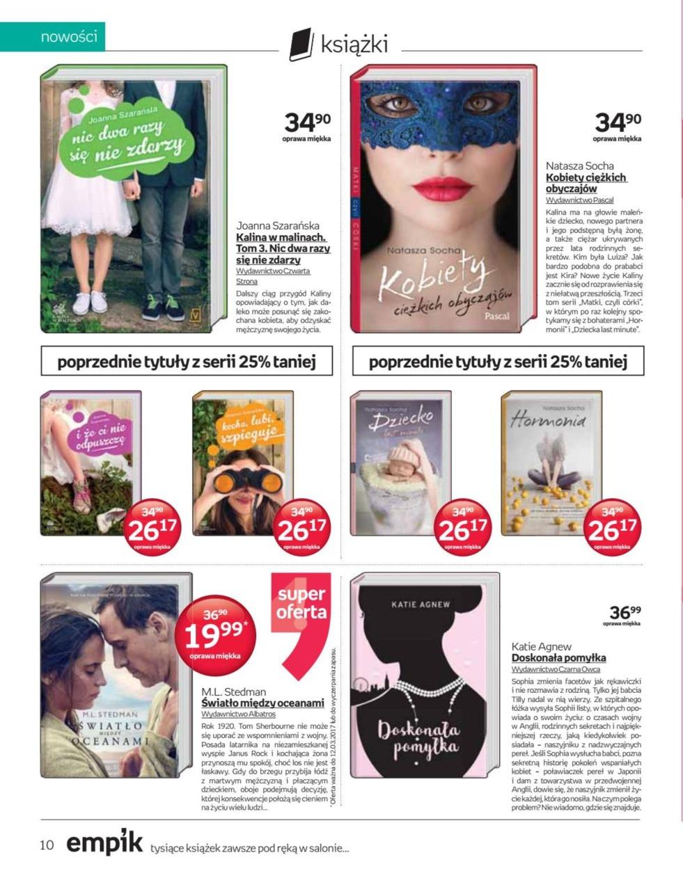 Gazetka promocyjna empik str. 10