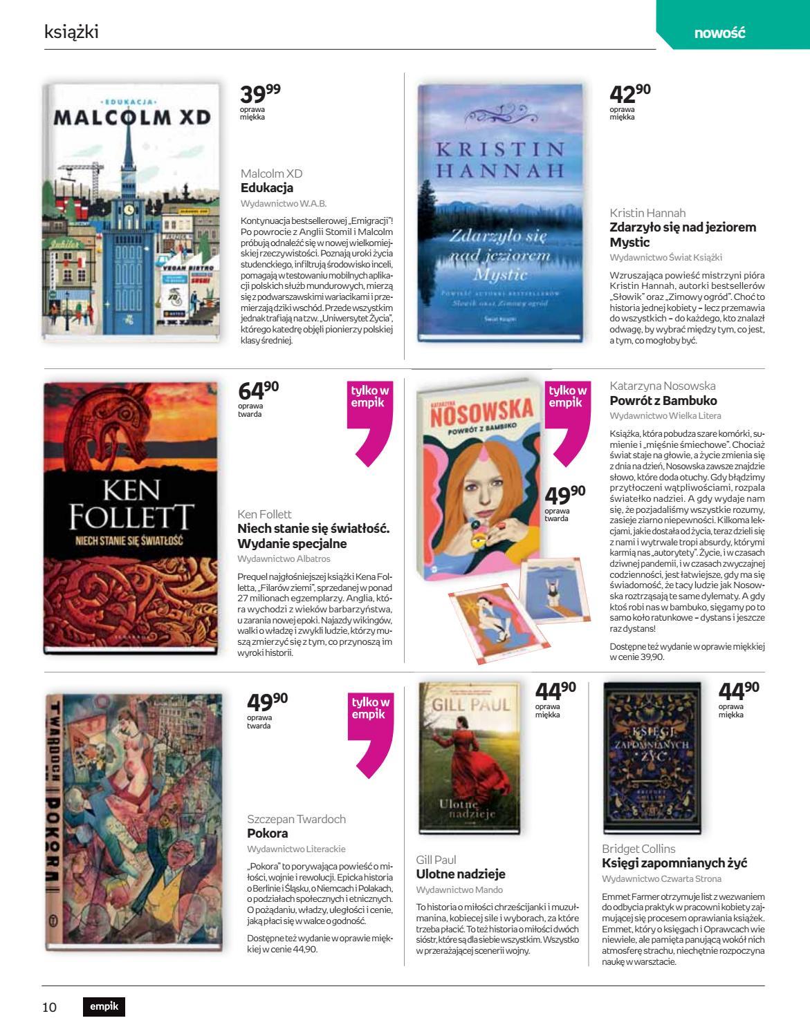 Gazetka promocyjna empik str. 10
