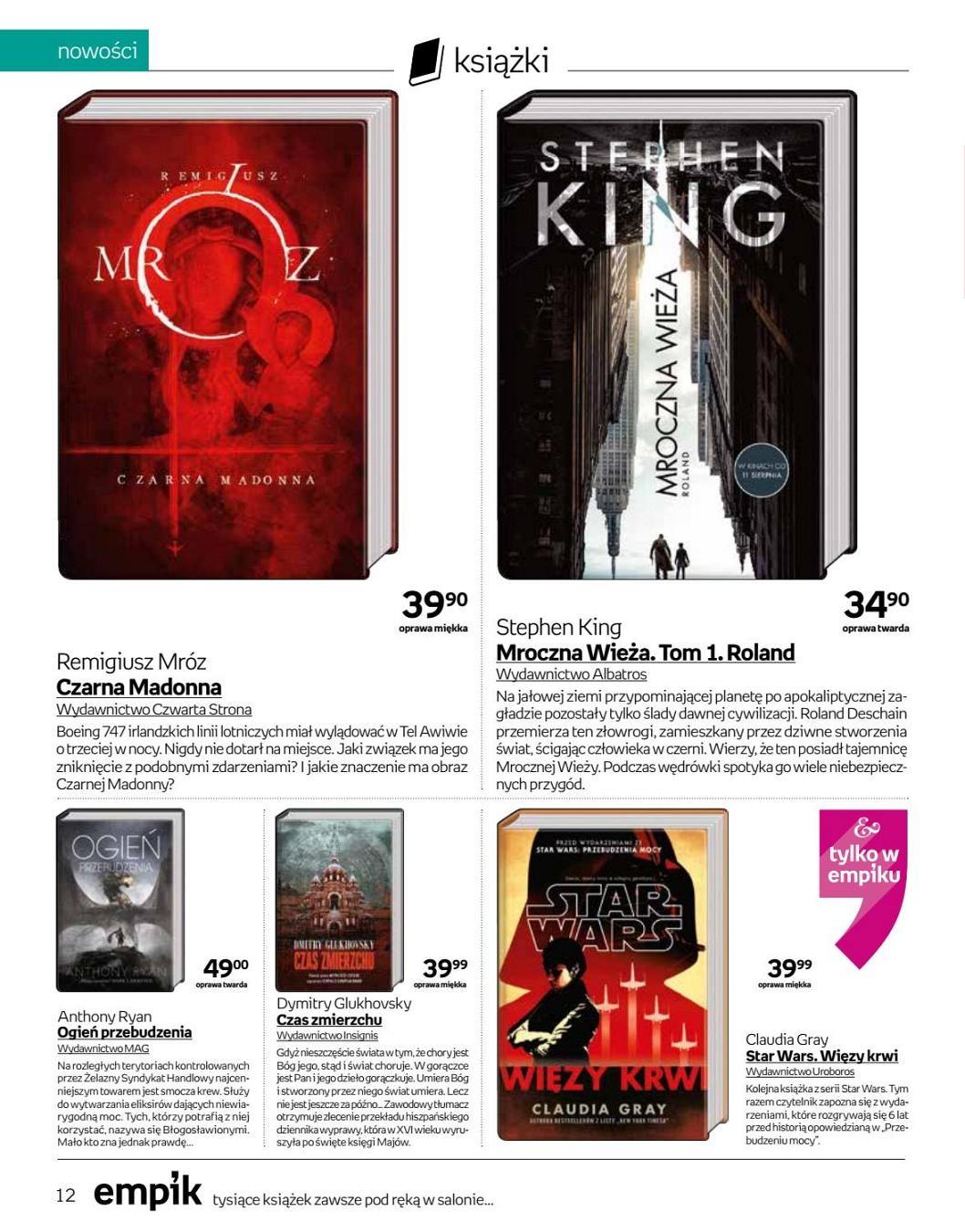Gazetka promocyjna empik str. 12