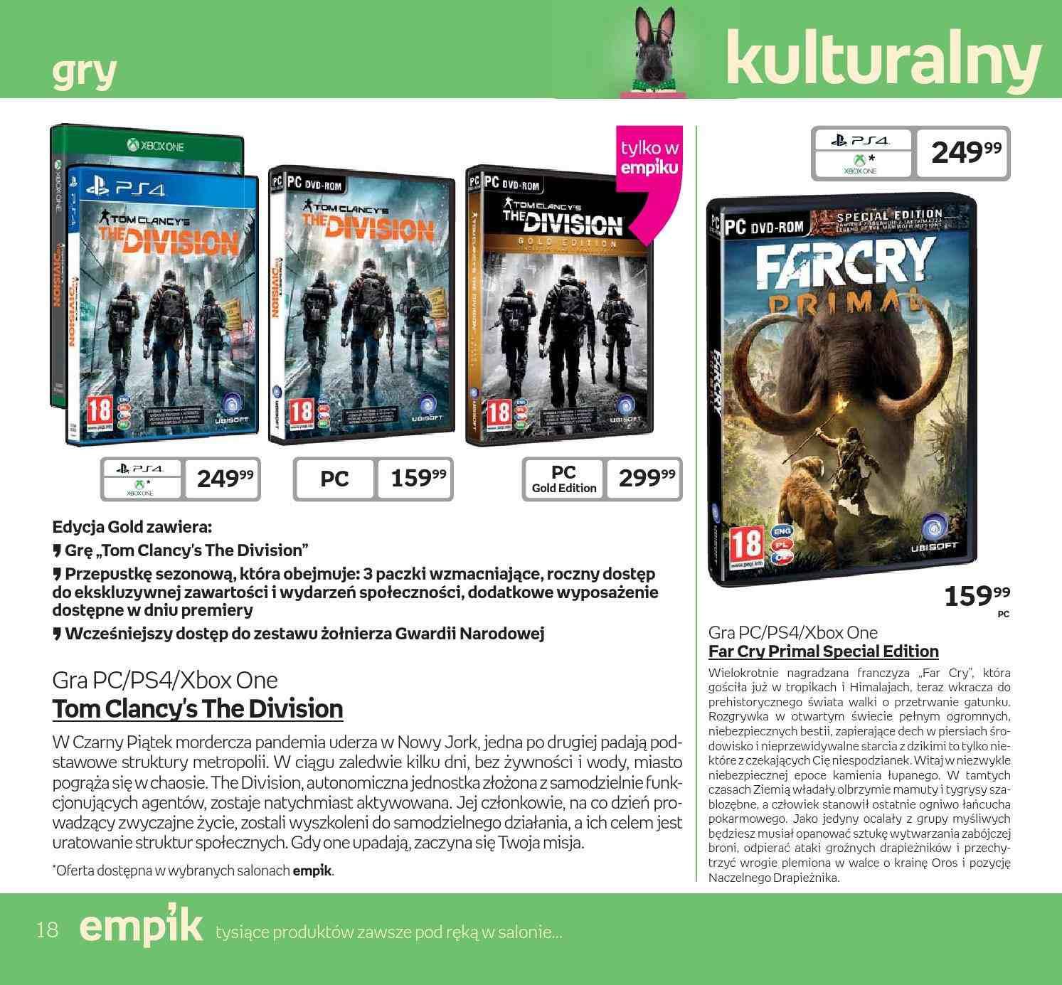 Gazetka promocyjna empik str. 18