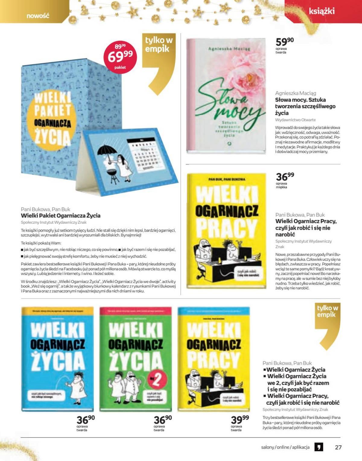 Gazetka promocyjna empik str. 27